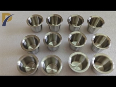 Лабораторный анализ Циркониевый крейсер с ремнями Расплавленный драгоценный металл Zr702 Крейсер