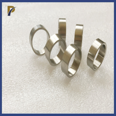 Gr2 Gr5 Men Pure Titanium Wedding Bands / Rings Black Titanium Zirconium Ring